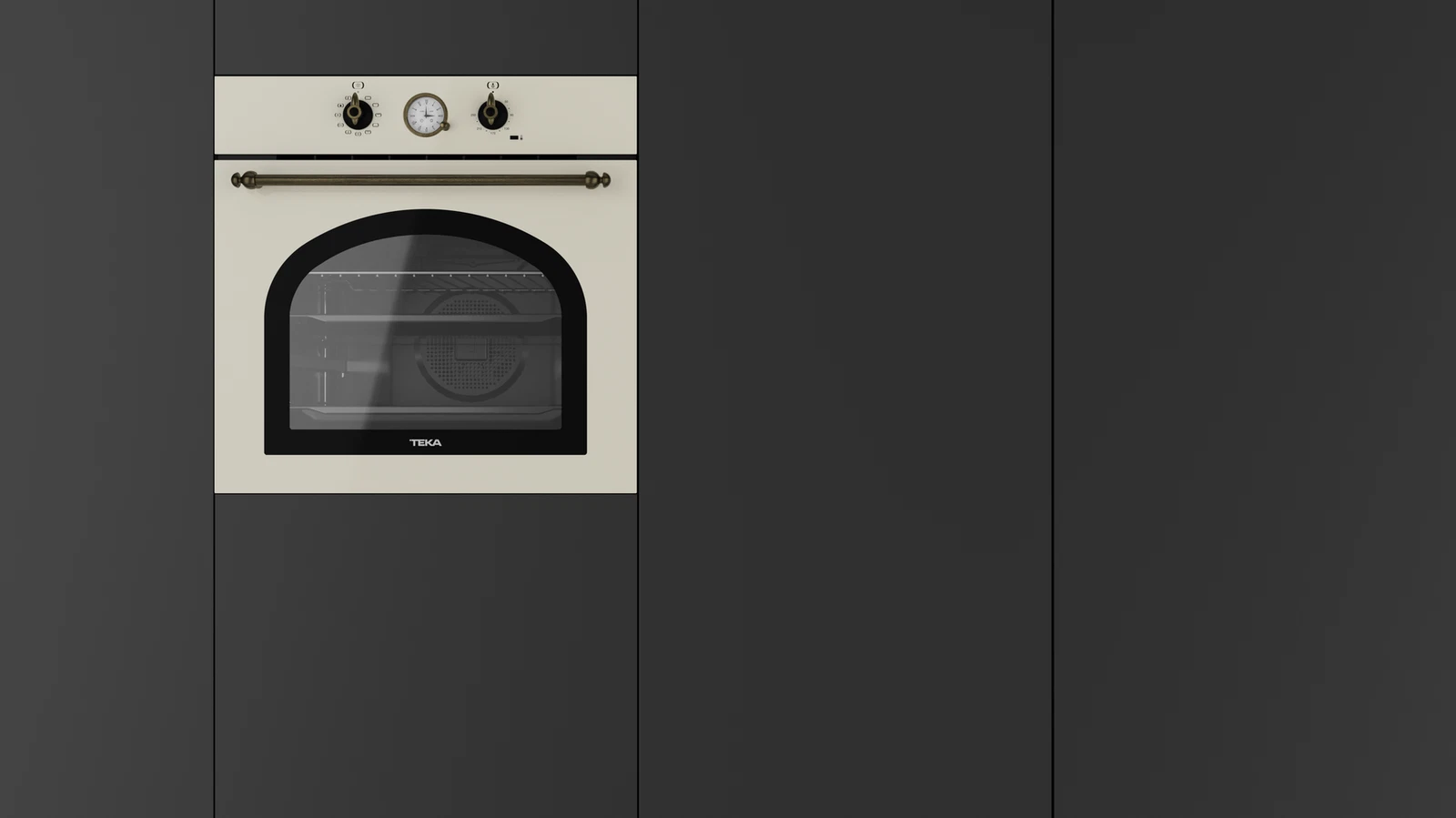 Духовой шкаф электрический Teka Country HRB 6300 VANILLA-OB Ванильная Эмаль/Состаренная Бронза