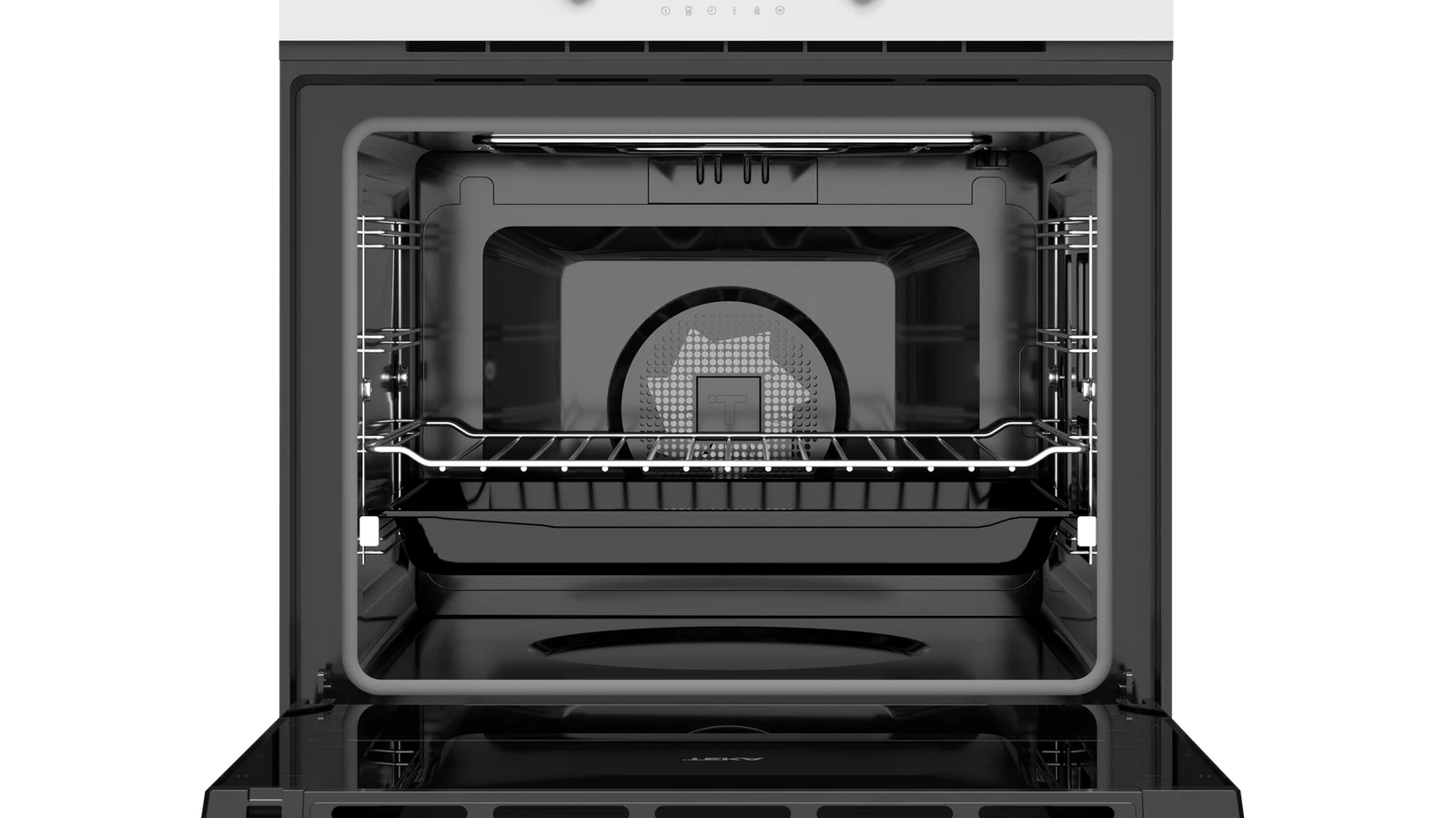 Духовой шкаф электрический Teka Urban HLB 8600 WHITE MARBLE Белое Стекло