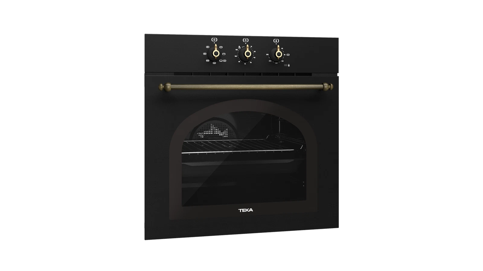 Духовой шкаф электрический Teka Country HRB 6100 ANTHRACITE-OB Антрацитовая Эмаль/Состаренная Бронза