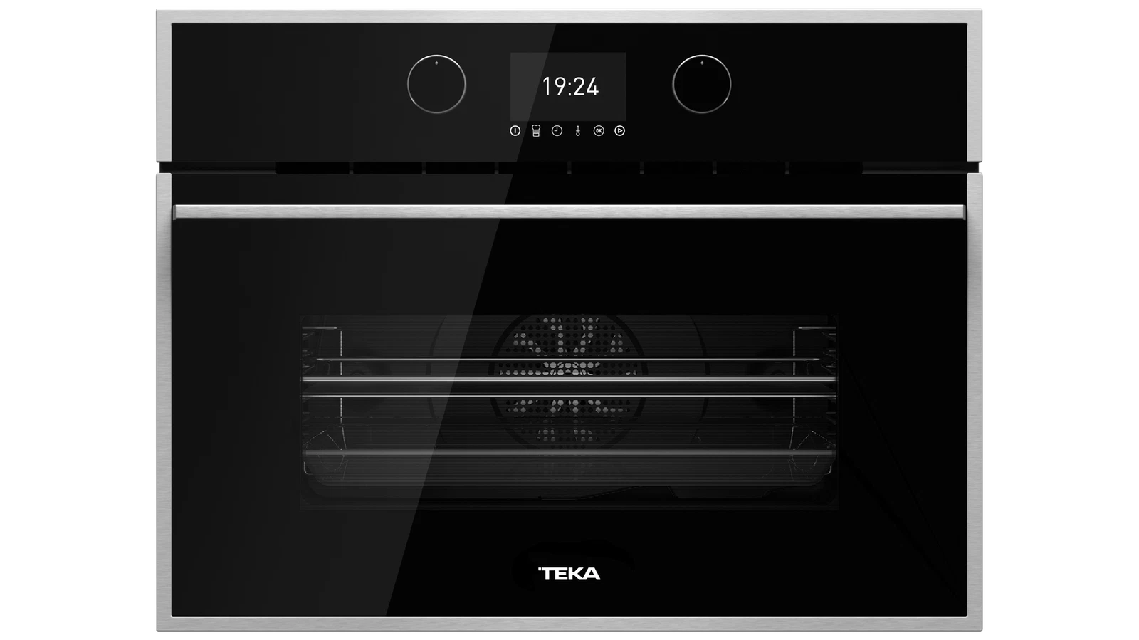 Компактный духовой шкаф  Teka Maestro HLC 847 C BLACK-SS Чёрное Стекло