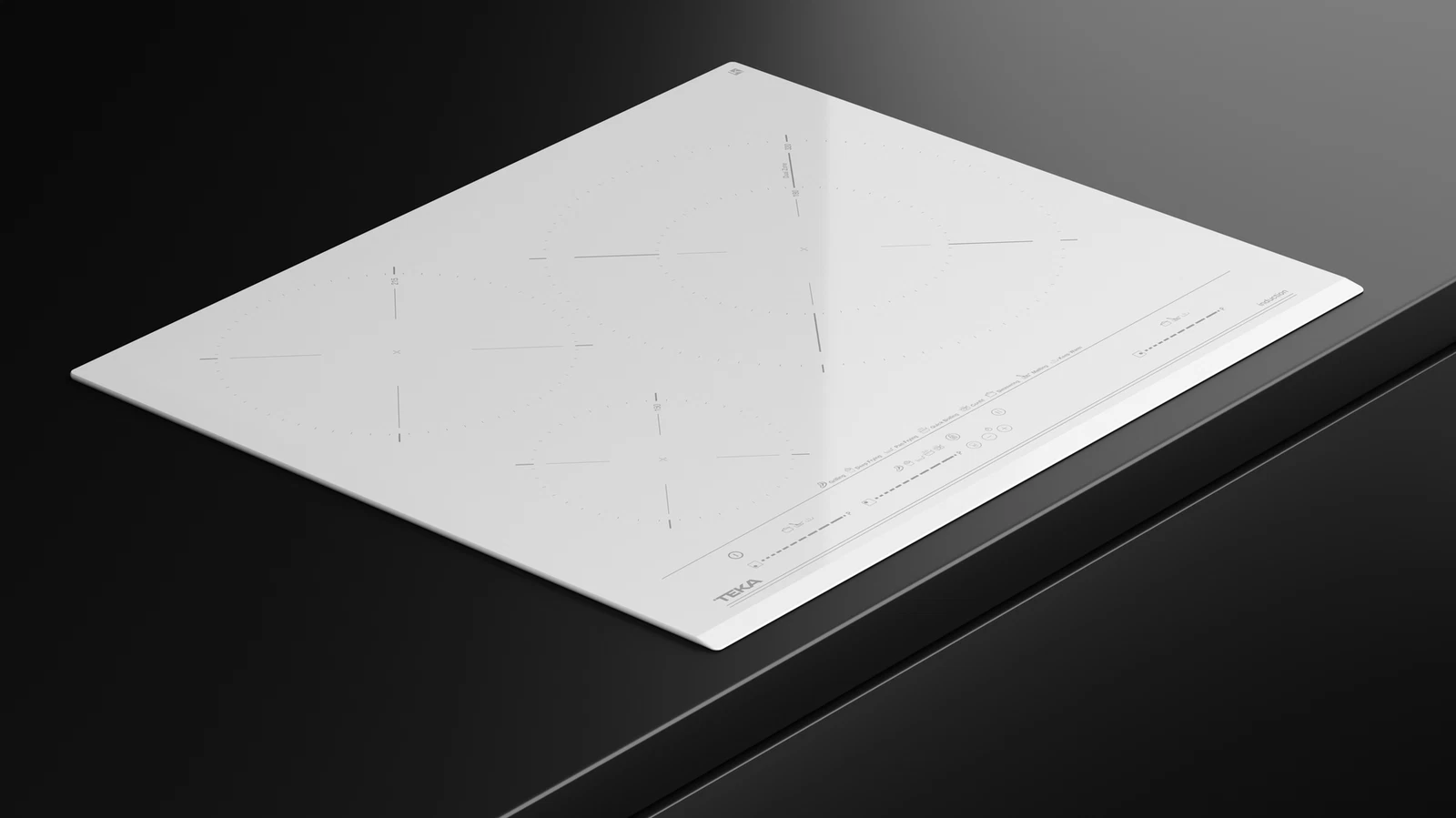 Индукционная панель MasterSense 60 см IZC 63630 MST WHITE MARBLE