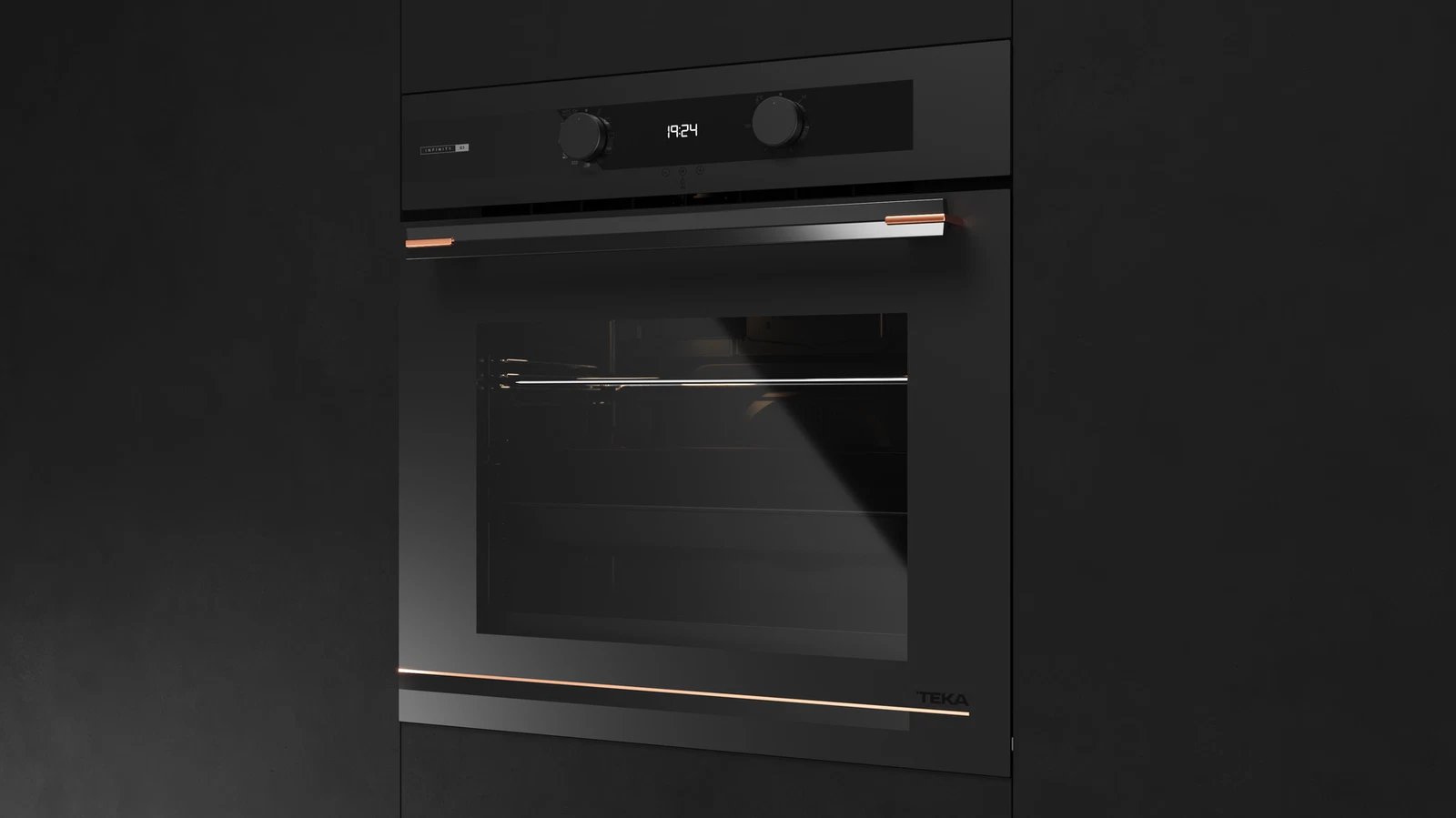 Духовой шкаф электрический Teka Infinity MAESTROPIZZA HLB 85-G1 P MATT BLACK Матовый Чёрный