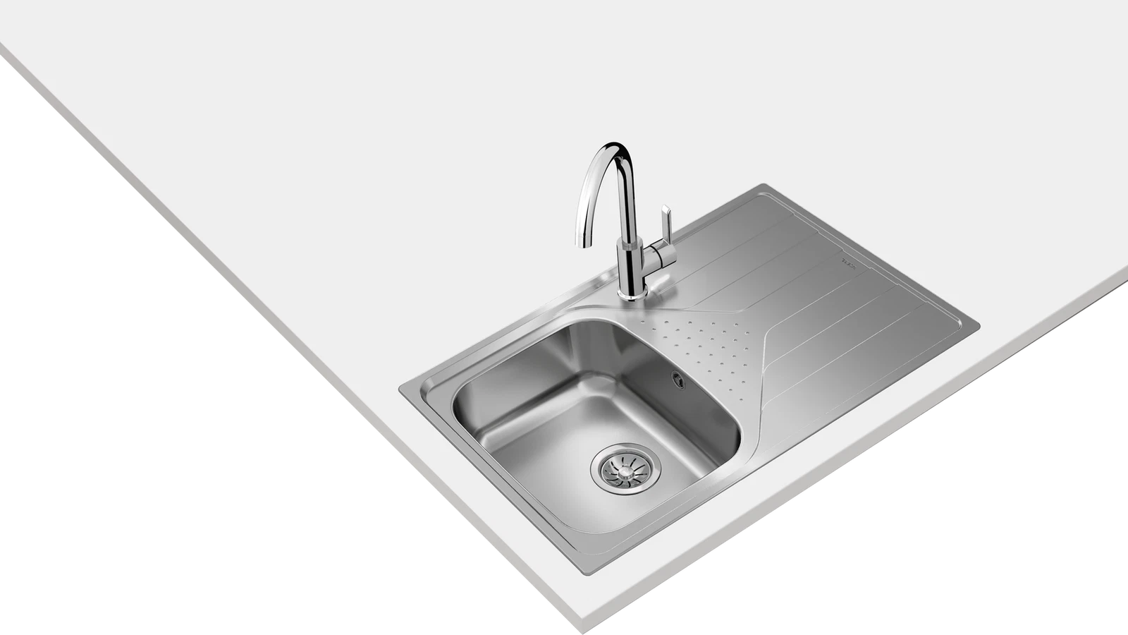Мойка из нержавеющей стали врезная Teka  UNIVERSE 45 T-XM 1B 1D MCTXT Микротекстурированная
