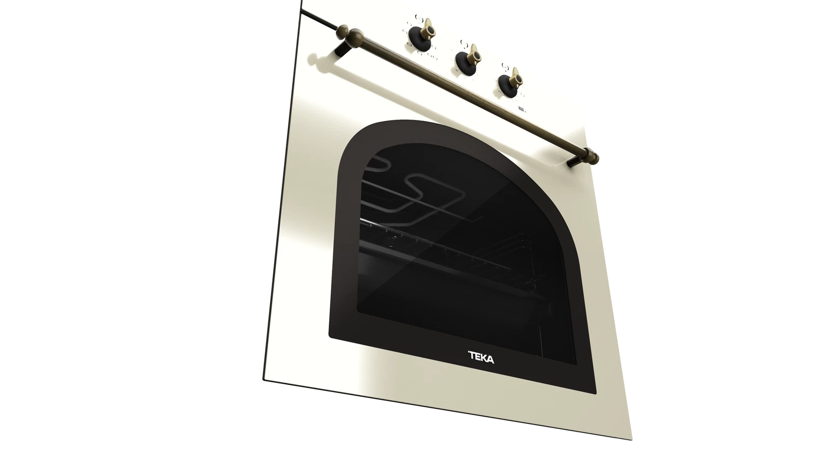 Духовой шкаф электрический Teka Country HRB 6100 VANILLA-OB Ванильная Эмаль/Состаренная Бронза