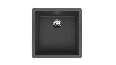 Мойка подстольного / врезного монтажа из Тегранита Плюс с 1 чашей RADEA R10 40.40 M-TG DARK GREY