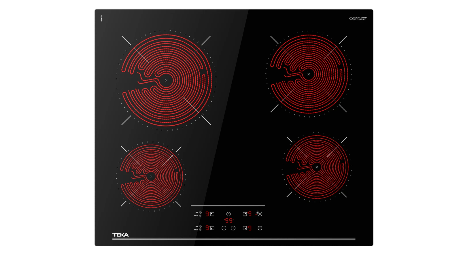 Стеклокерамическая варочная панель High Light 60 см TBC 64010 TTC BLACK