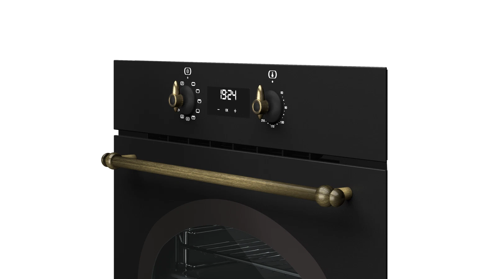 Духовой шкаф электрический Teka Country HRB 6400 ANTHRACITE-OB Антрацитовая Эмаль/Состаренная Бронза