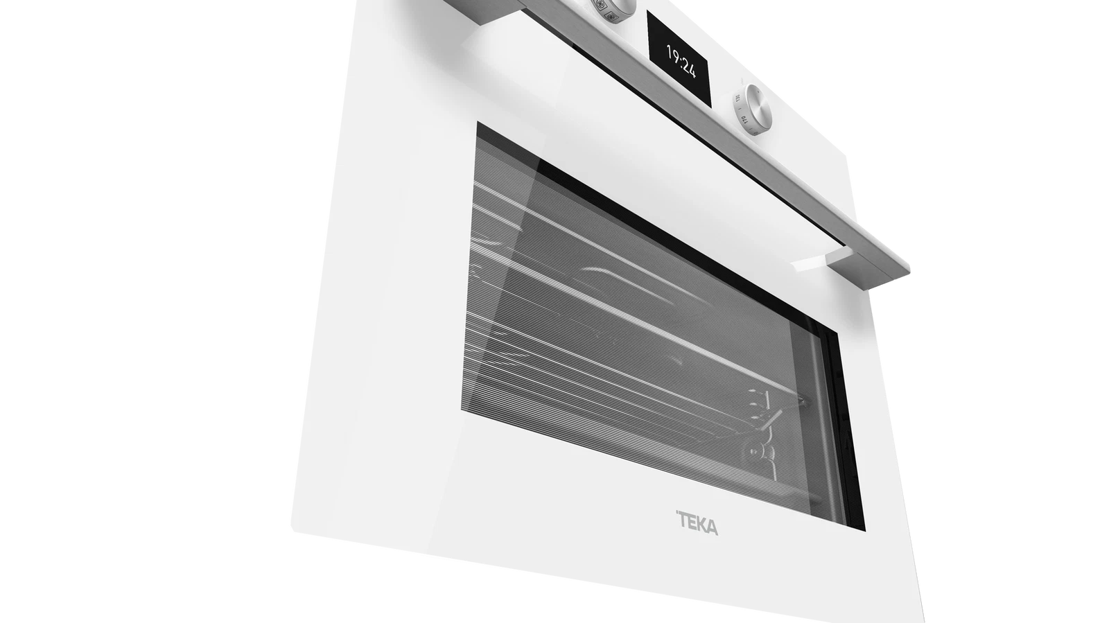 Компактный духовой шкаф  Teka Urban HLC 8400 WHITE MARBLE Белое Стекло