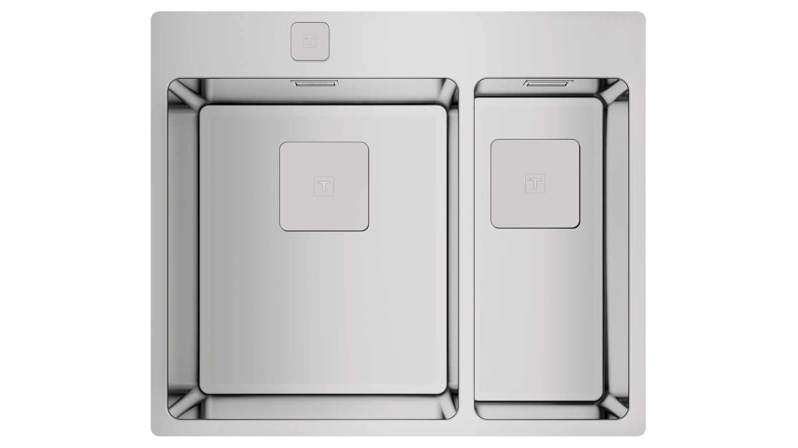 Мойка из нержавеющей стали Teka  FORLINEA RS15 2B 580 POLISHED Полированная монтаж заподлицо / монтаж сверху (плоский кант)