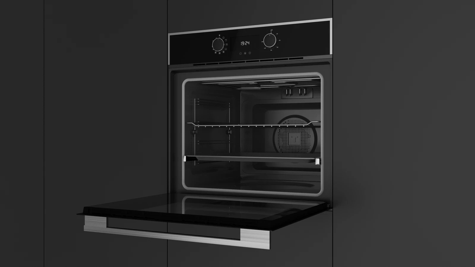 Духовой шкаф электрический Teka Maestro HLB 840 BLACK-SS Чёрное Стекло