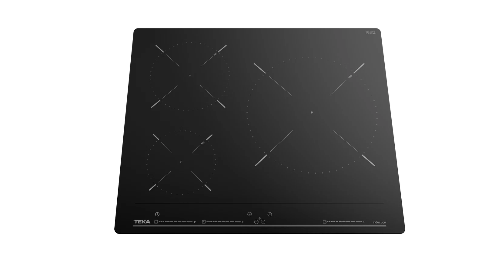 Индукционная варочная панель 60 см IBC 63010 MSS BLACK