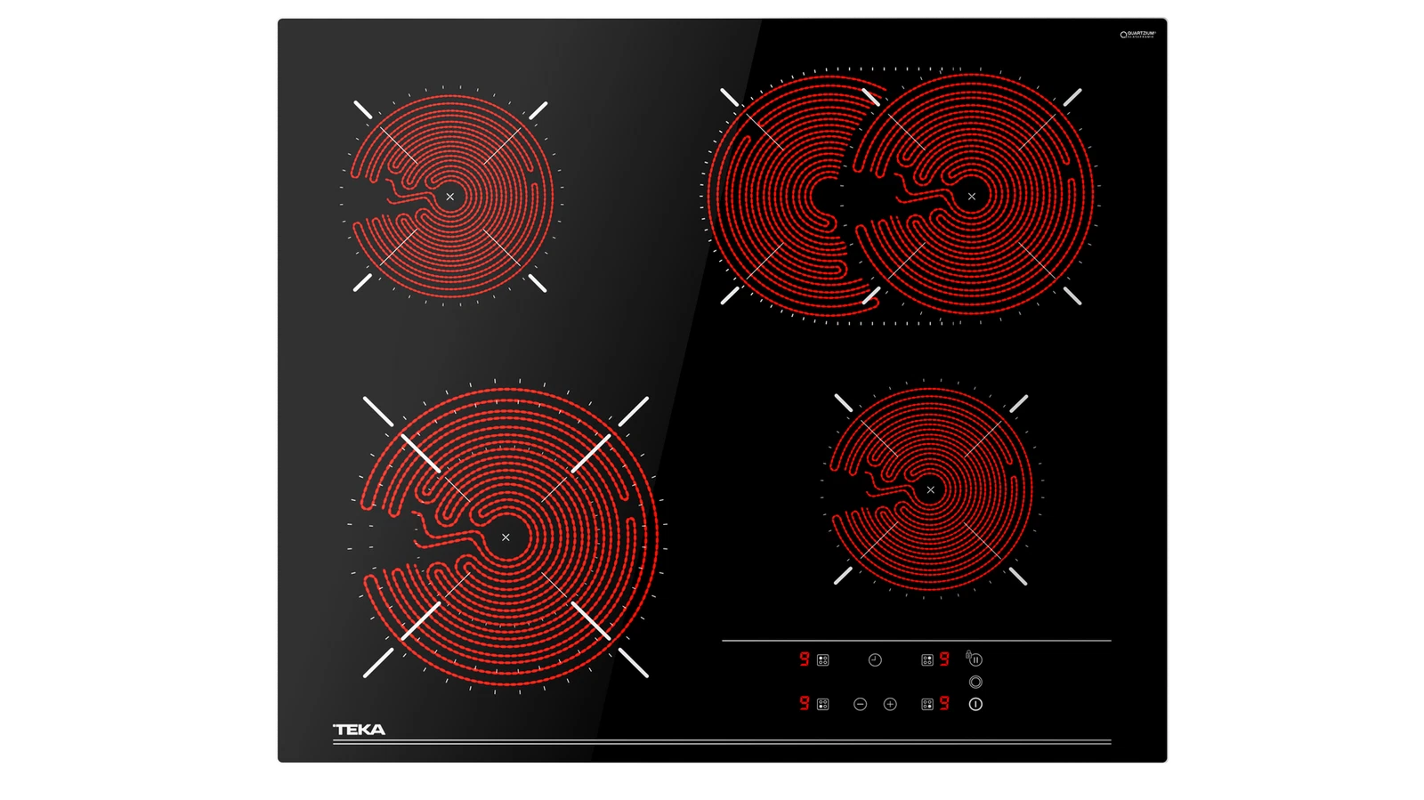Стеклокерамическая варочная панель High Light 60 см TTB 64320 TTC