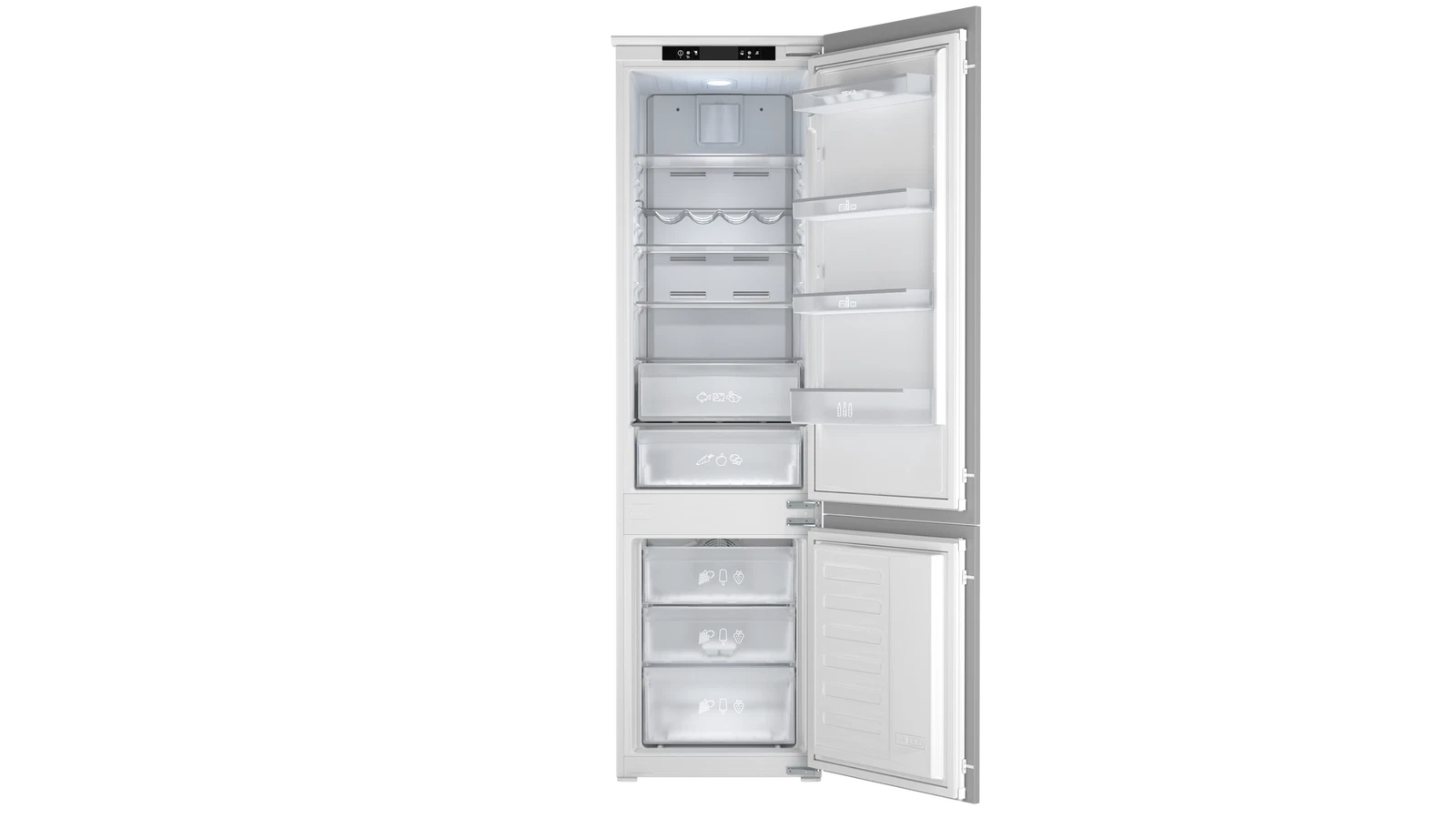 Встраиваемый холодильник-морозильник LongLife No Frost высотой 195 см RBF 77360 FI