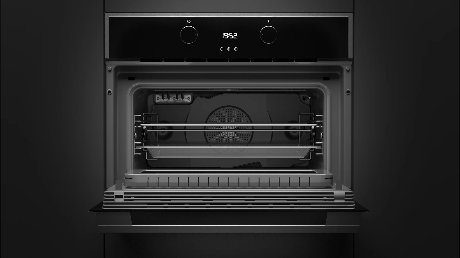 Компактный духовой шкаф  Teka Maestro HLC 844 C BLACK-SS Чёрное Стекло
