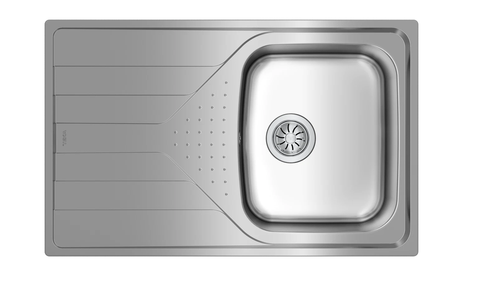 Мойка из нержавеющей стали врезная Teka  UNIVERSE 45 T-XP 1B 1D POLISHED Полированная