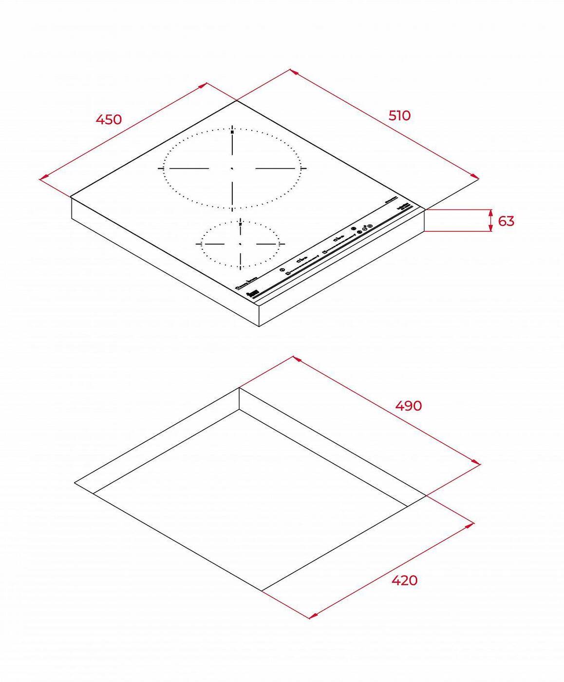 Варочная панель Teka IZC 42300 DMS
