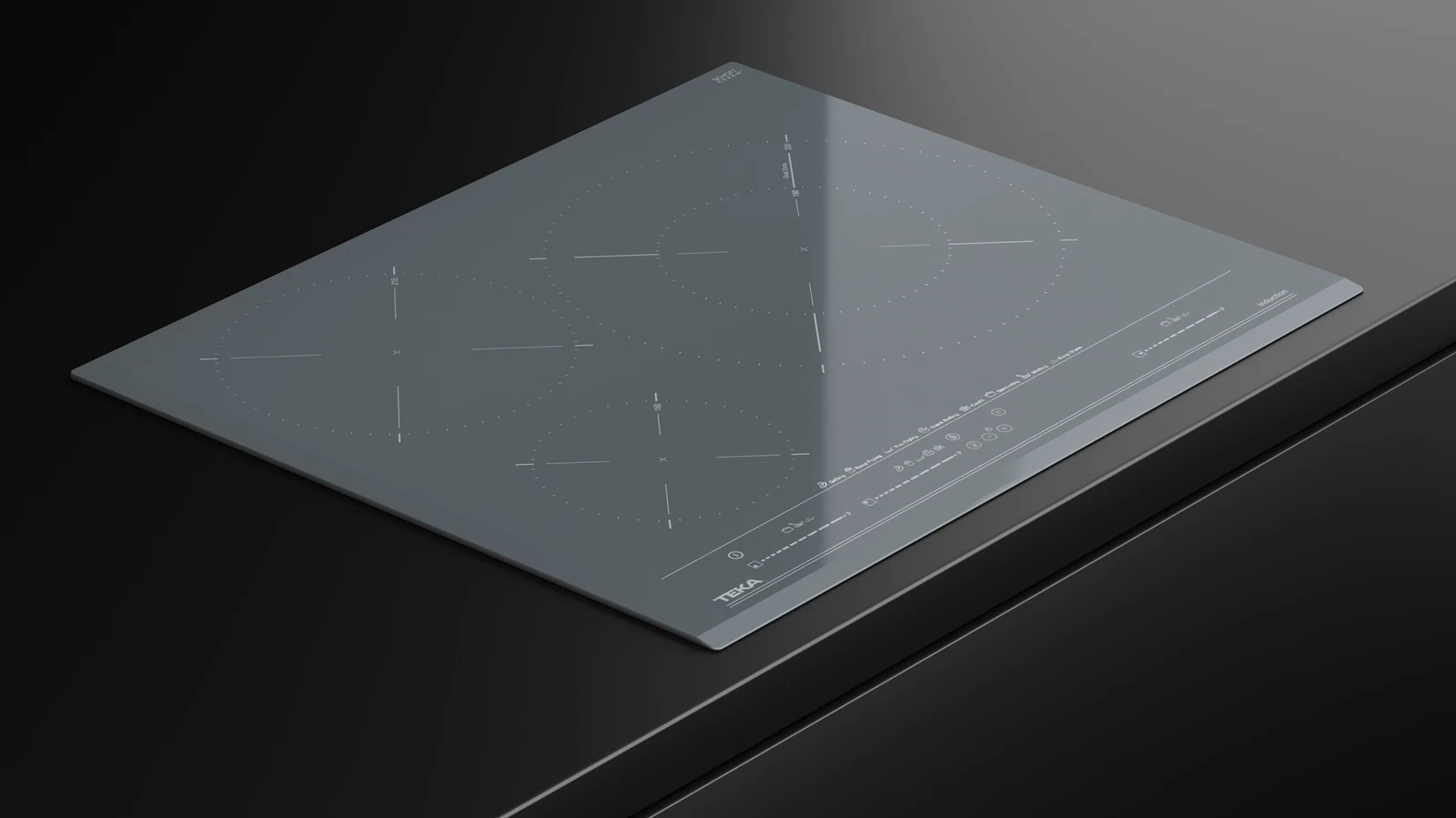 Индукционная панель MasterSense 60 см/ Коллекция Urban IZC 63630 MST STONE GREY