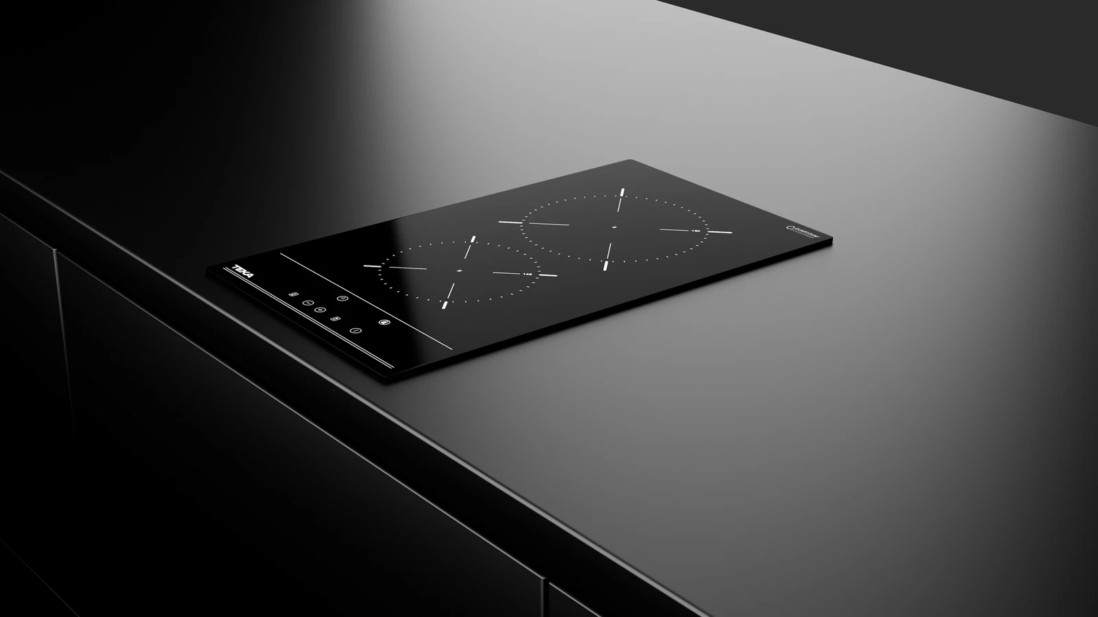 Модульная стеклокерамическая варочная панель 30 см TBC 32010 TTC BLACK