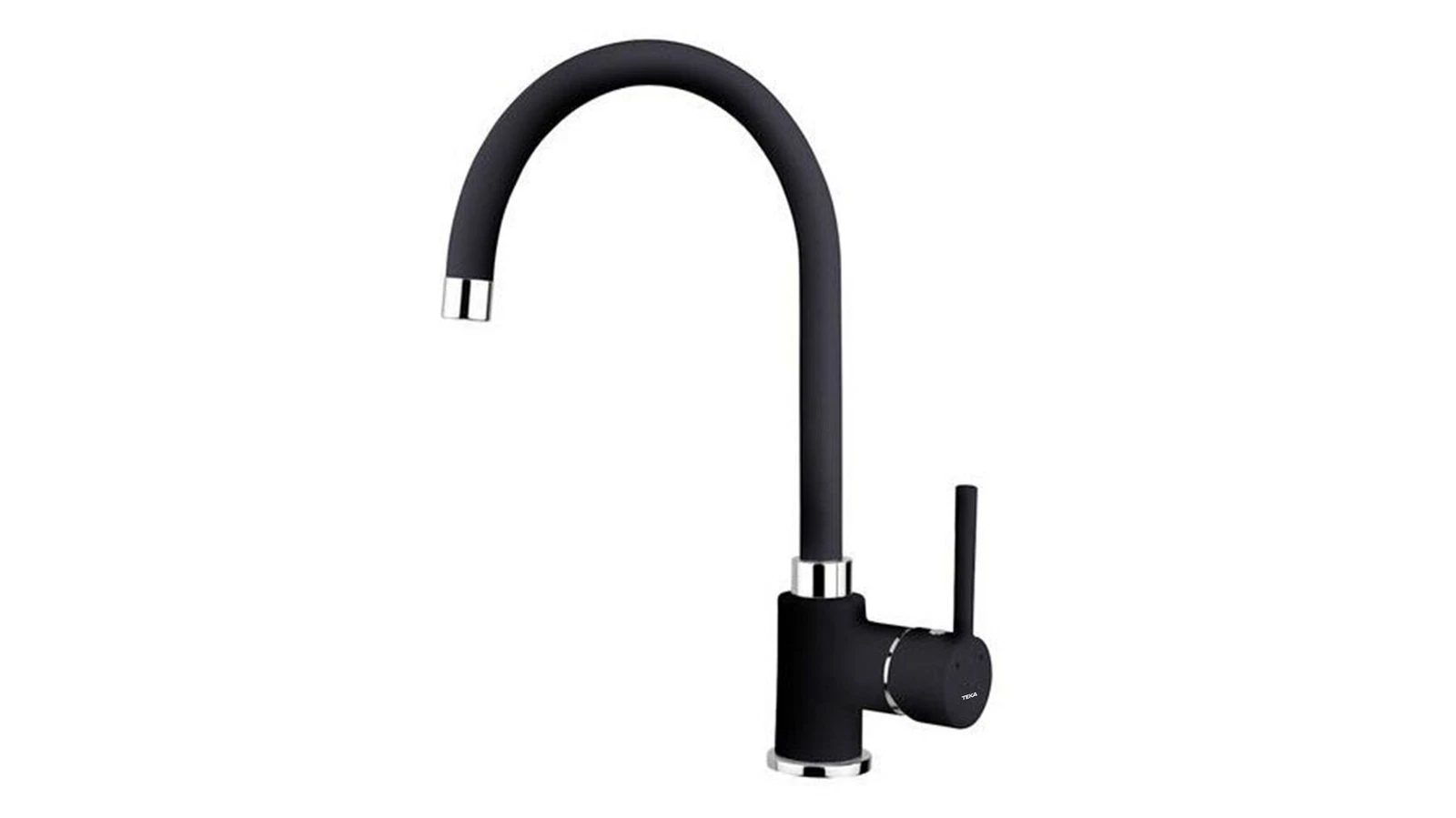 Смеситель с высоким поворотным изливом SP 995 METALLIC BLACK