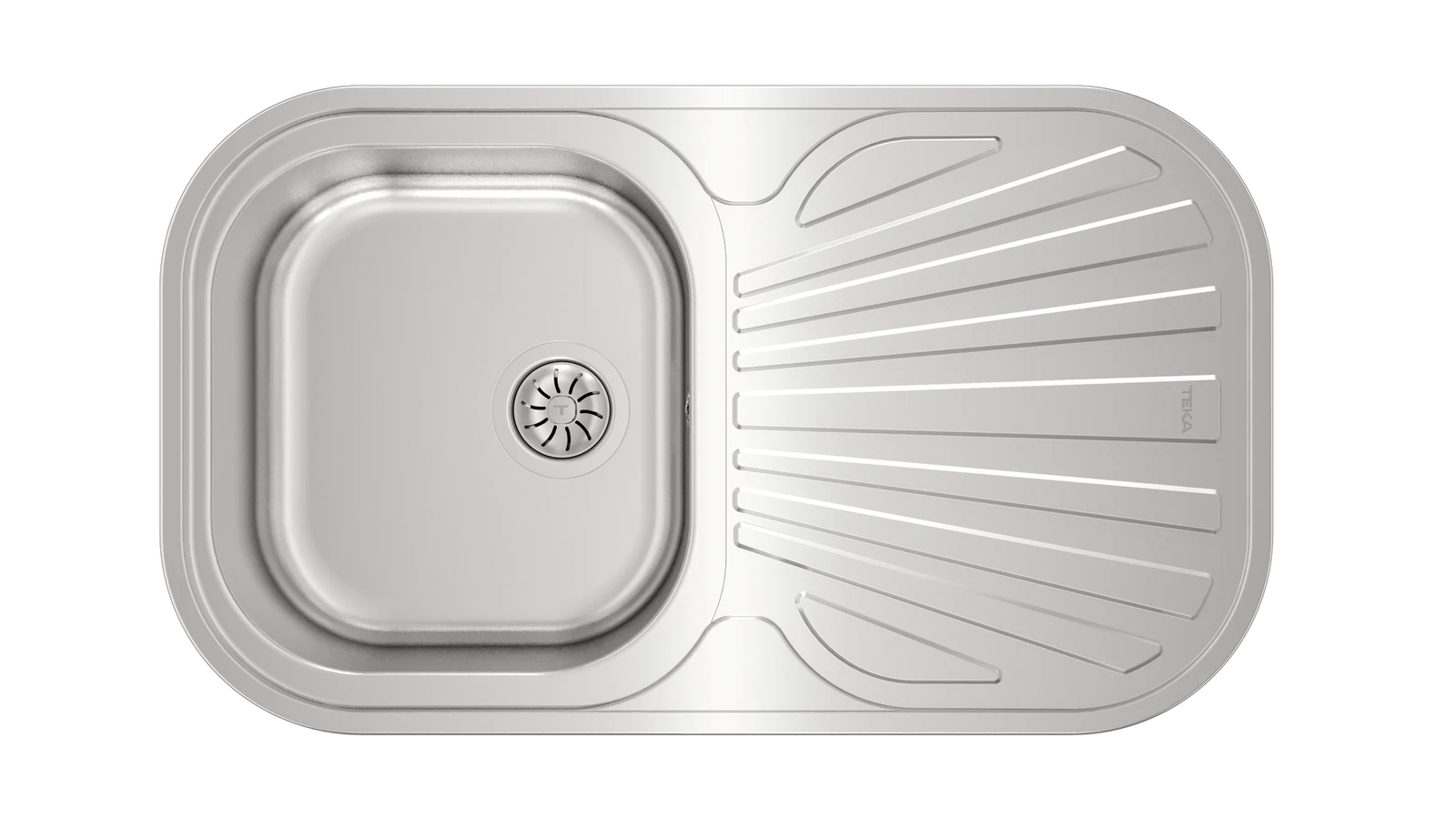 Мойка из нержавеющей стали врезная Teka  STYLO 1B 1D MCTX Микротекстурированная