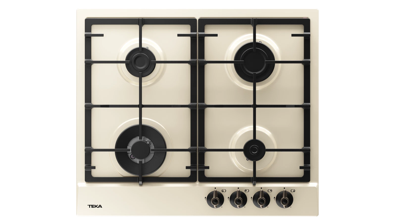 Газовая варочная панель 60 см GSC 64320 RBN VANILLA-OB