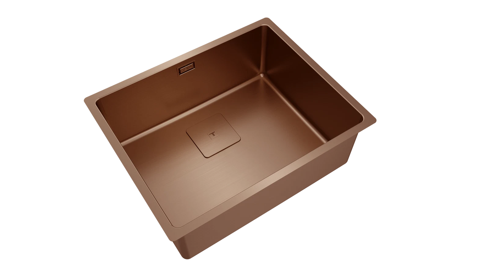 Мойка из нержавеющей стали Teka  FLEXLINEA RS15 50.40 SQ PVD COPPER PVD покрытие / 
Медь подстольного монтажа / монтаж заподлицо / монтаж сверху (плоский кант)