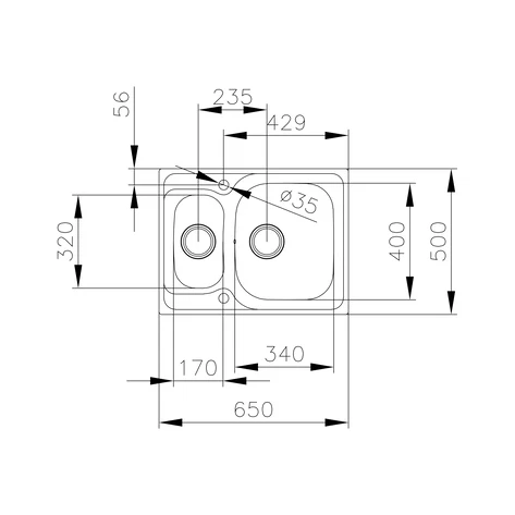 Мойка из нержавеющей стали врезная Teka  UNIVERSE 60 T-XP 1 1/2 B POLISHED Полированная