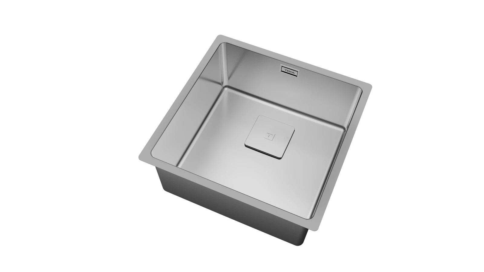 Мойка из нержавеющей стали Teka  FLEXLINEA RS15 40.40 POLISHED Полированная подстольного монтажа / монтаж заподлицо / монтаж сверху (плоский кант)