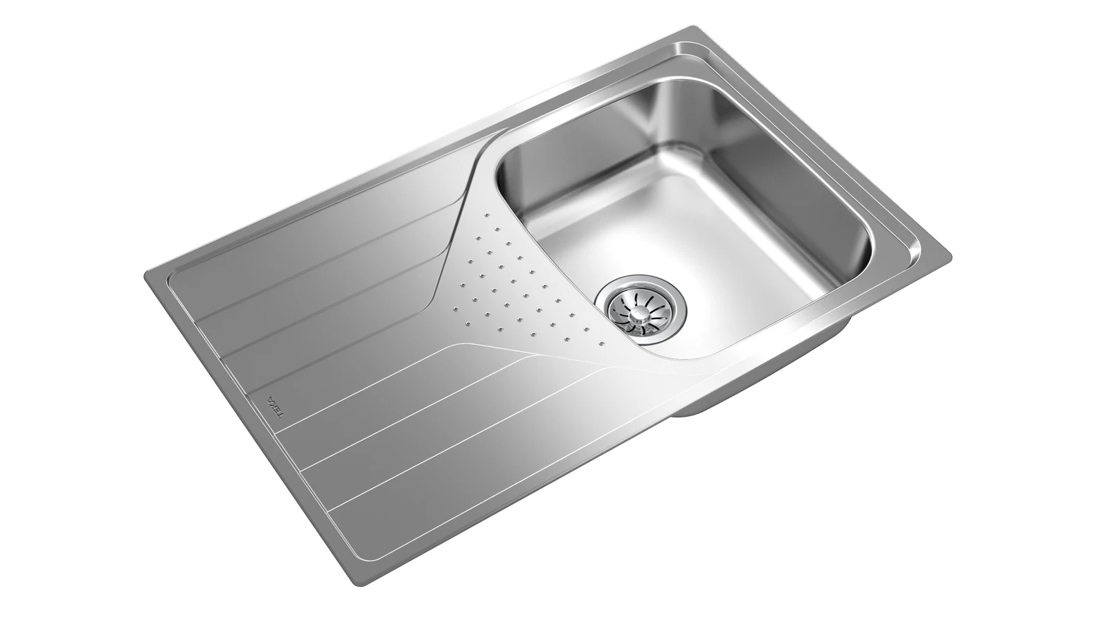 Мойка из нержавеющей стали врезная Teka  UNIVERSE 45 T-XP 1B 1D POLISHED Полированная