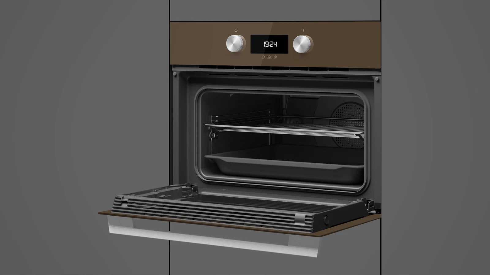 Компактный духовой шкаф  Teka Urban HLC 8400 LONDON BRICK BROWN Лондонский Кирпич