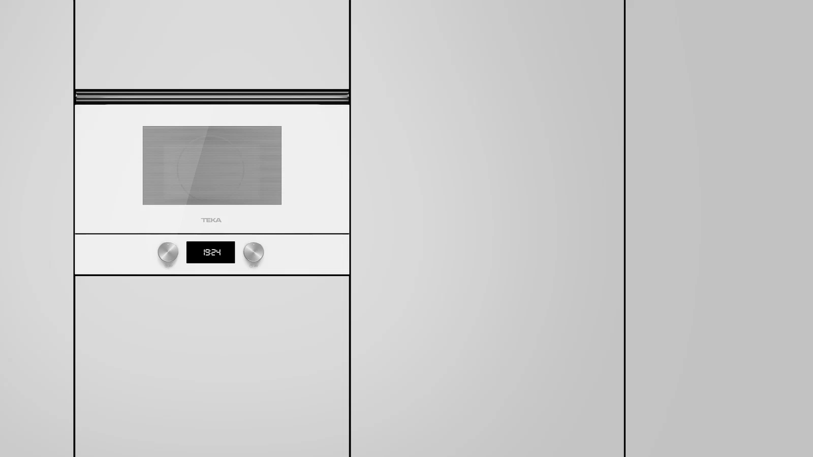 Встраиваемая микроволновая печь Teka Urban ML 8220 BIS L WHITE MARBLE Белое Стекло