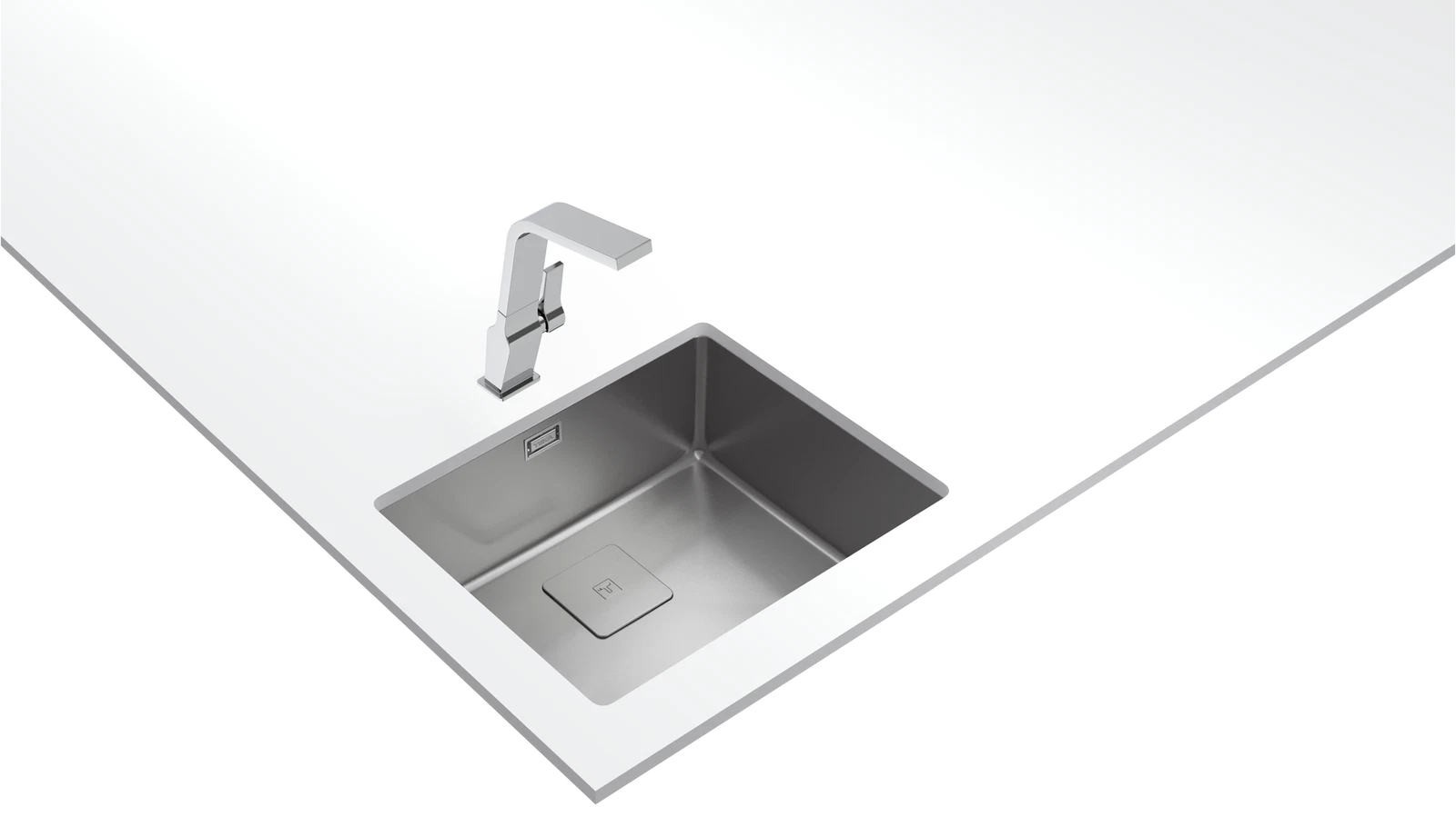 Мойка из нержавеющей стали Teka  FLEXLINEA RS15 50.40 M-XT 1B PureClean Мягкая текстура / Водотталкивающий эффект подстольного монтажа / монтаж заподлицо / монтаж сверху (плоский кант)