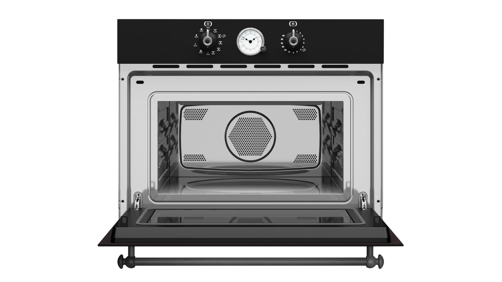 Встраиваемая микроволновая печь Teka Country MWR 32 BIA ANTHRACITE-OS Антрацитовая Эмаль/Состаренное Серебро