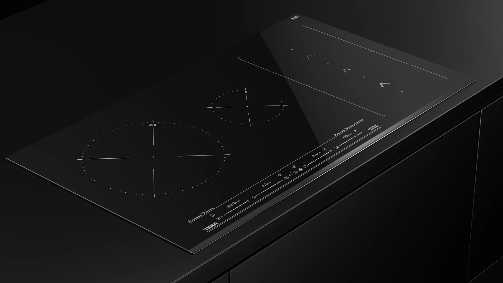 Индукционная варочная панель Flex DirectSense Slide Cooking 90 см IZS 96600 MSP BLACK