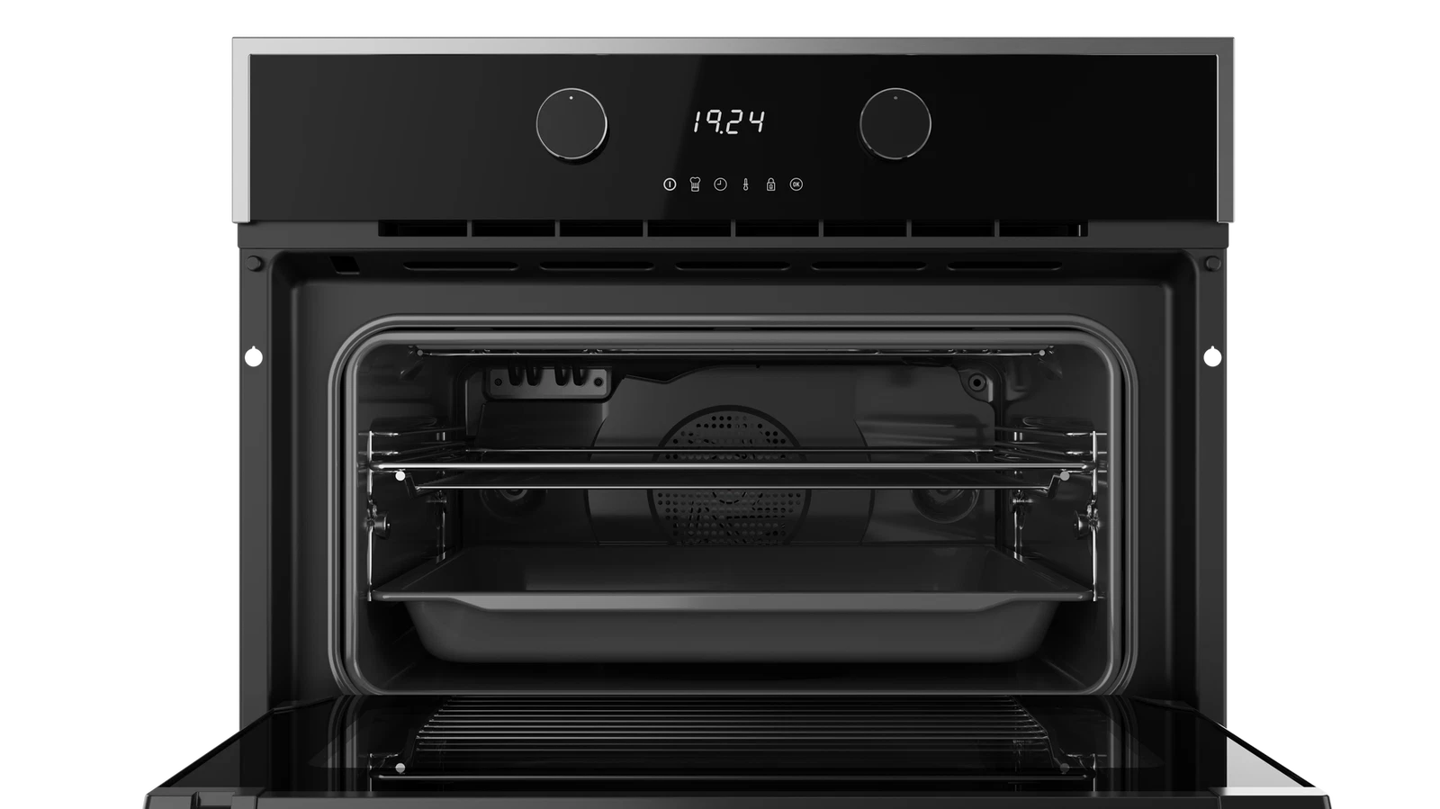 Компактный духовой шкаф  Teka Maestro HLC 860P BLACK-SS Чёрное Стекло