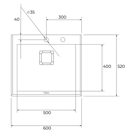 Мойка из нержавеющей стали врезная Teka  DIAMOND RS15 1B 60 BLACK Чёрное Стекло