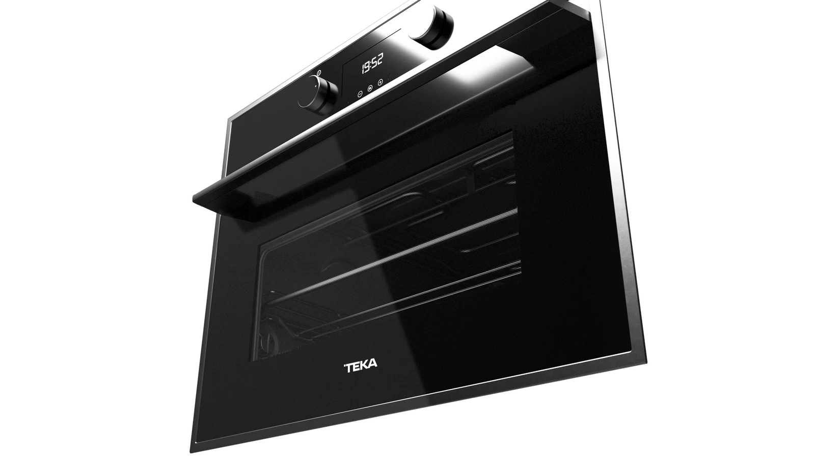 Компактный духовой шкаф  Teka Maestro HLC 844 C BLACK-SS Чёрное Стекло