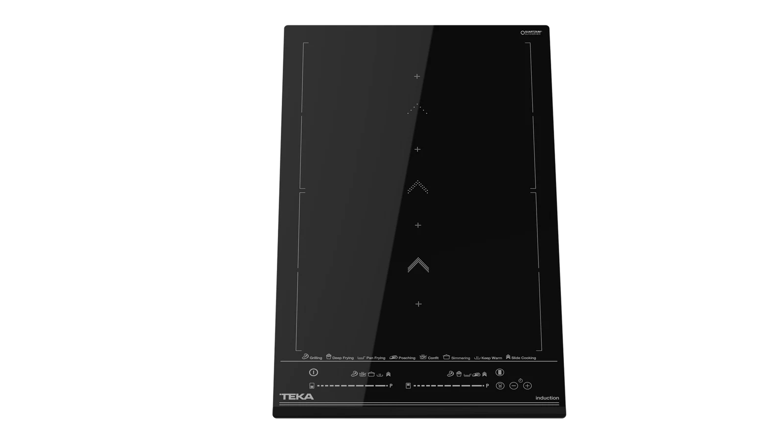 Индукционная варочная панель Flex MasterSense Slide Cooking Domino 30 см IZS 34700 MST BLACK