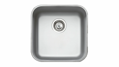 Мойка из нержавеющей стали с 1-ой чашей/ Подстольный монтаж Basico BE 400 1B MATT