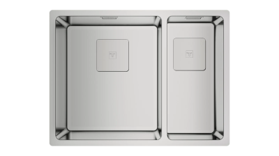 Мойка из нержавеющей стали Teka  FLEXLINEA RS15 2B 580 POLISHED Полированная подстольного монтажа / монтаж заподлицо / монтаж сверху (плоский кант)