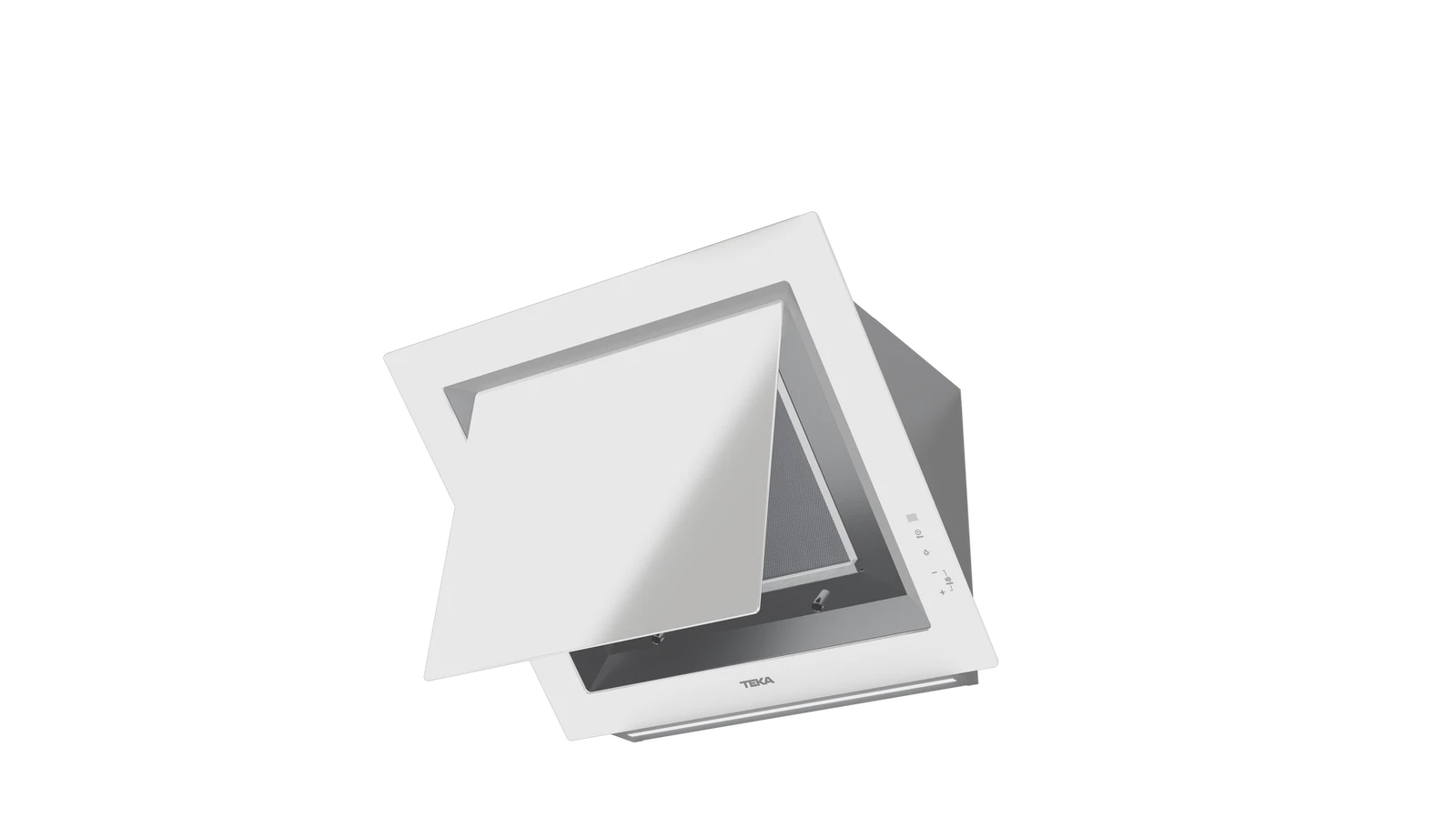 Пристенная вертикальная вытяжка шириной 60 см / Коллекция Urban DLV 68660 TOS WHITE MARBLE