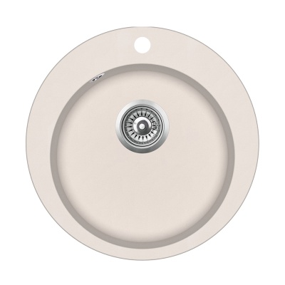 Мойка врезного монтажа из Тегранита с 1-ой чашей CLAVE 45 B-TQ 1B TOPAZ BEIGE