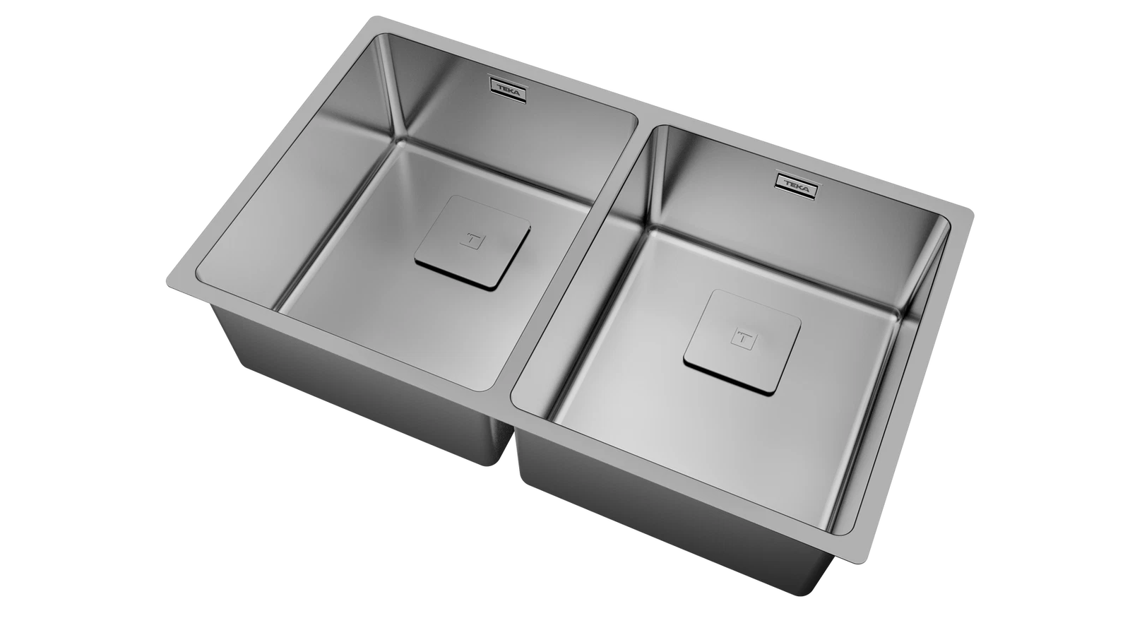 Мойка из нержавеющей стали Teka  FLEXLINEA RS15 2B 740 POLISHED Полированная подстольного монтажа / монтаж заподлицо / монтаж сверху (плоский кант)