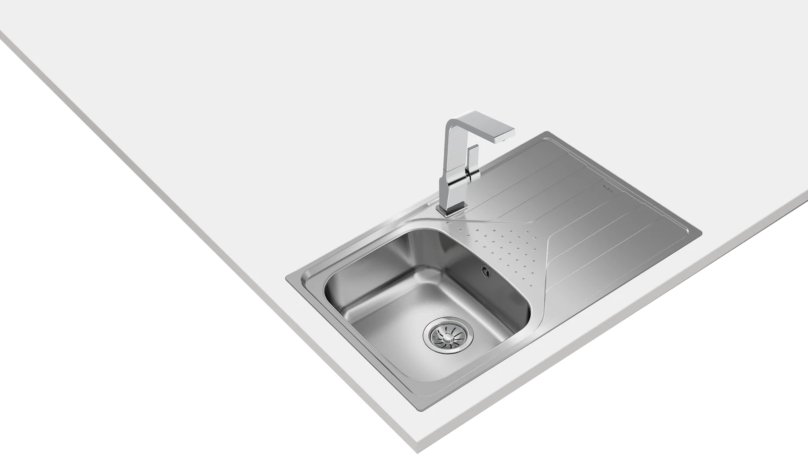 Мойка из нержавеющей стали врезная Teka  UNIVERSE 45 T-XM 1B 1D MCTXT Микротекстурированная