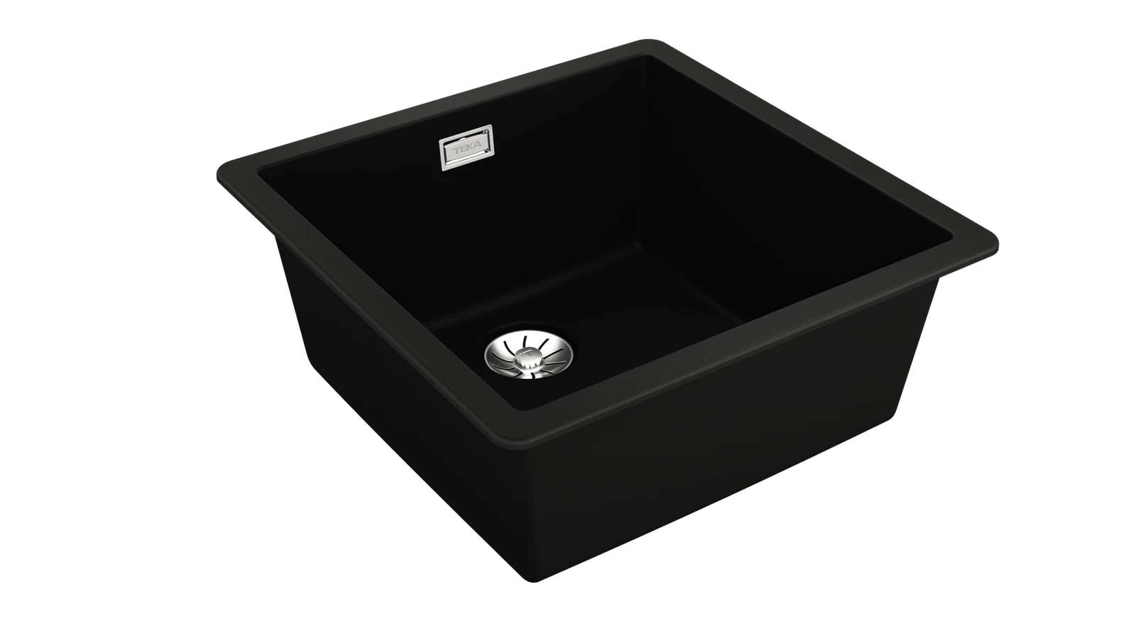 Мойка подстольного / врезного монтажа из Тегранита Плюс с 1 чашей RADEA R10 40.40 M-TG CARBON
