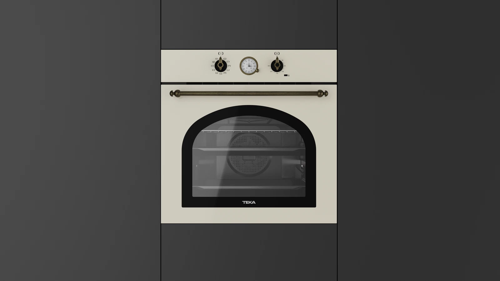 Духовой шкаф электрический Teka Country HRB 6300 VANILLA-OB Ванильная Эмаль/Состаренная Бронза