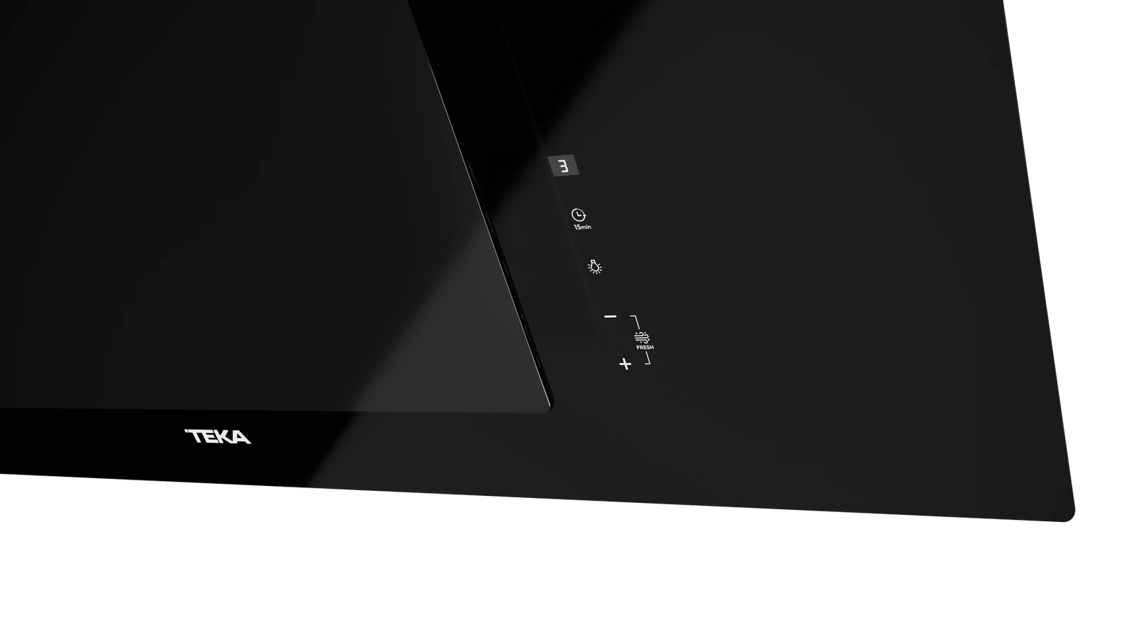 Пристенная вертикальная вытяжка на 90 см DVT 98660 TBS BLACK