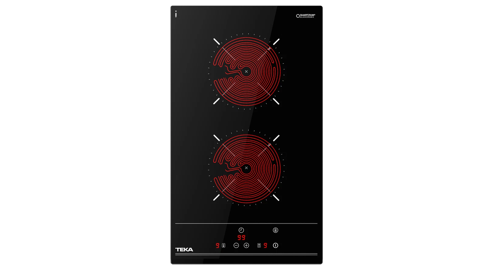 Модульная стеклокерамическая варочная панель 30 см TZC 32000 TTC BLACK