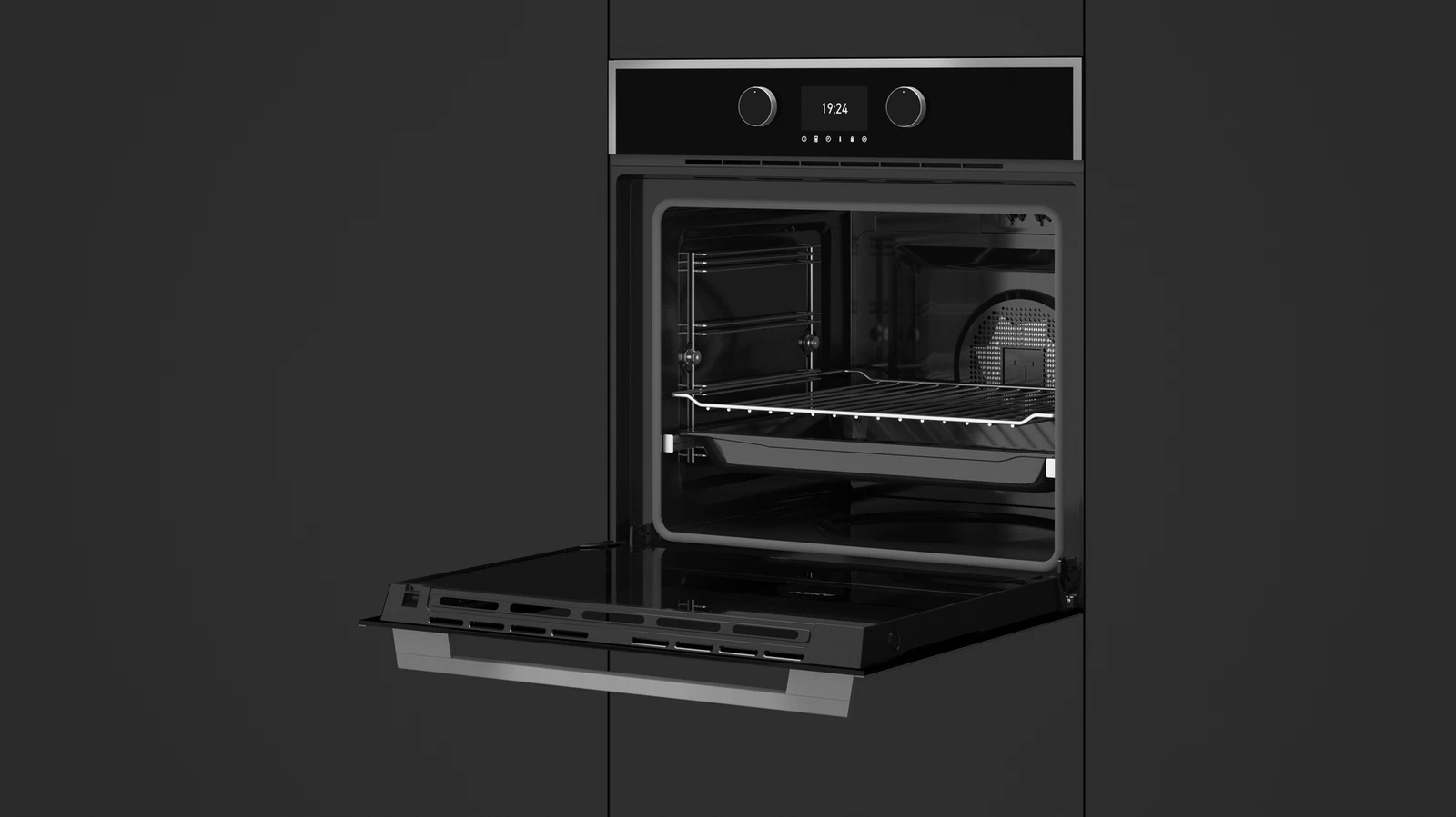 Духовой шкаф электрический Teka Maestro HLB 860 BLACK-SS Чёрное Стекло