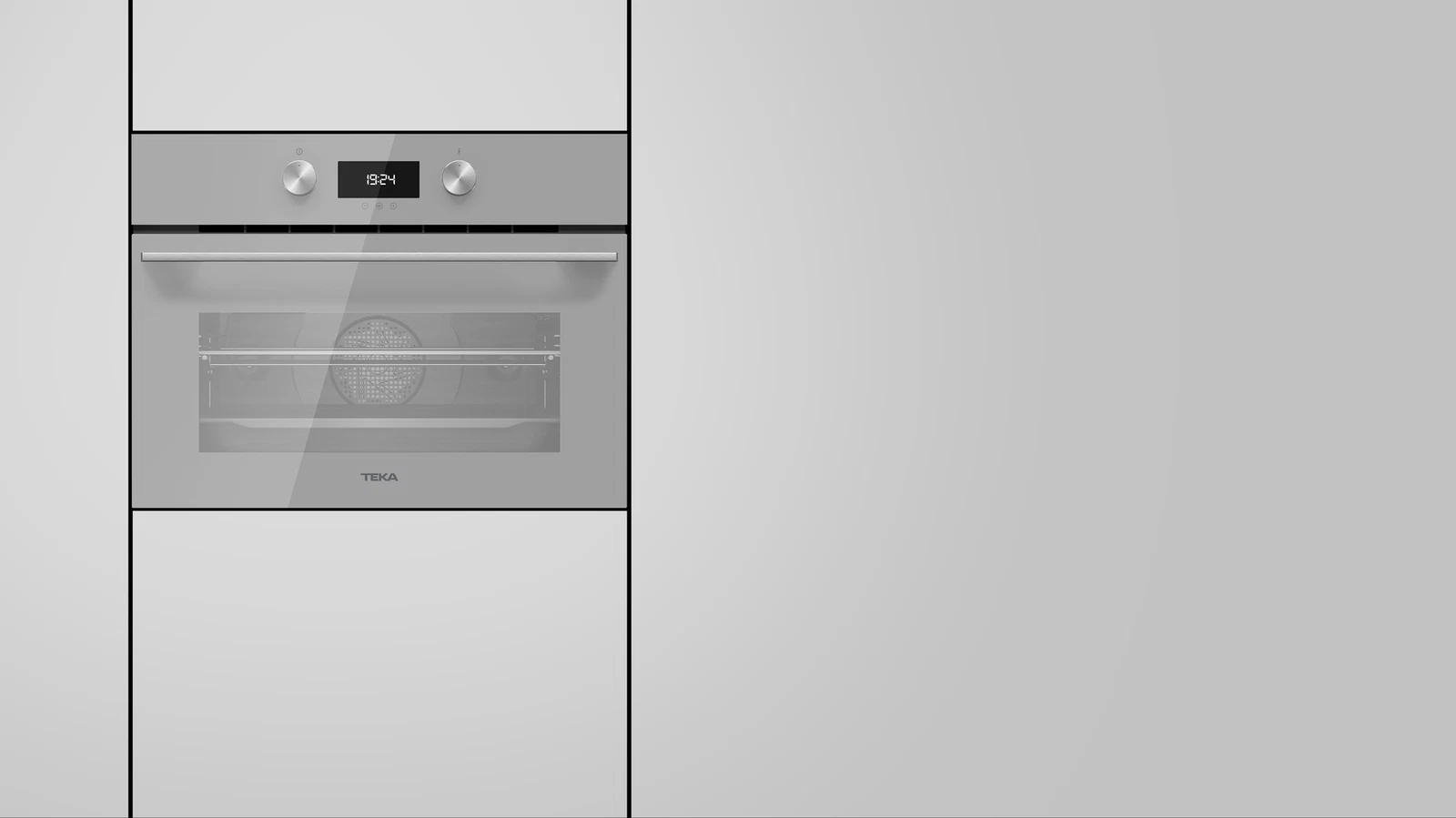 Компактный духовой шкаф  Teka Urban HLC 8400 STEAM GREY Серый Пар